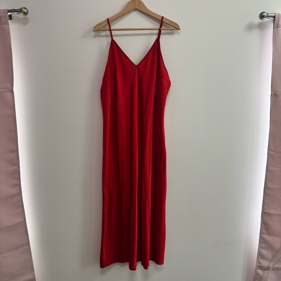 A new day red maxi dress v neck tank size xxl - Picture 2 of 6